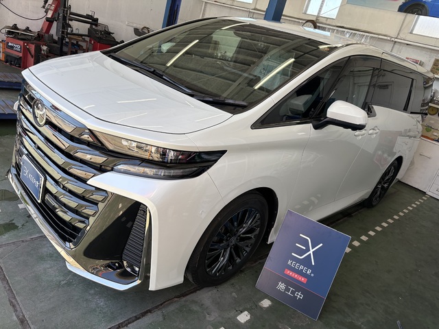 経年車にEXキーパー施工　ひたちなかのキーパープロショップ那珂湊SSで施工