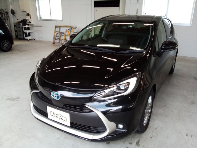 トヨタ アクア|ダイヤモンドキーパーコーティング施工例|関市 キーパープロショップせき店