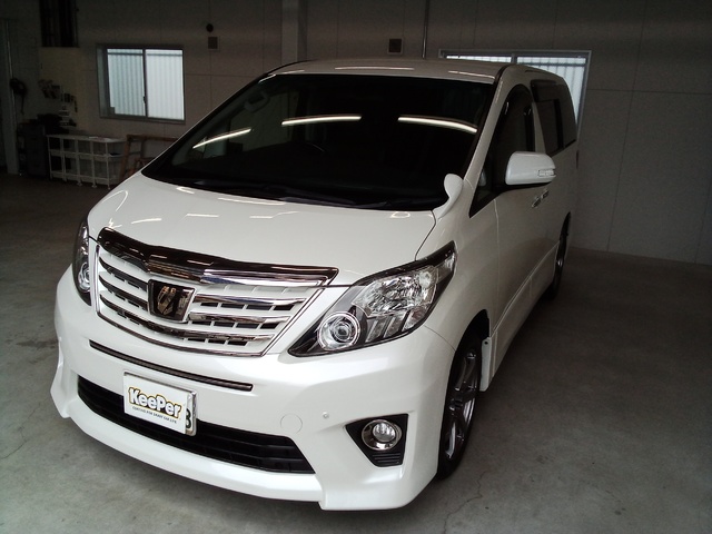 トヨタ アルファード|EXキーパー施工後のツヤと輝き|関市 キーパープロショップせき店