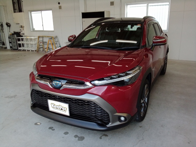 トヨタ カローラクロス|フレッシュキーパーコーティング施工例|関市 キーパープロショップせき店