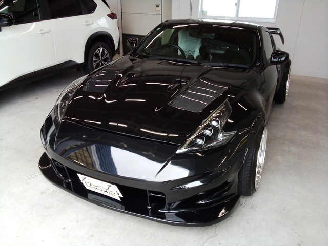 日産 フェアレディZ・Wダイヤモンドキーパー施工例。施工後のツヤと輝きが自慢です|関市・キーパープロショップせき店
