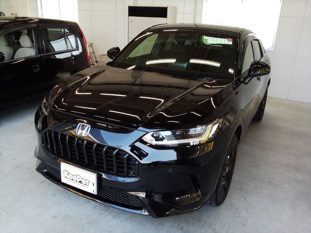 ホンダ ZR-V ・Wダイヤモンドキーパー施工例。施工後のツヤと輝きが自慢です|関市・キーパープロショップせき店