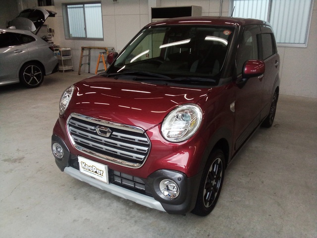 ダイハツ キャスト・Wダイヤモンドキーパー施工例。施工後のツヤと輝きが自慢です|関市・キーパープロショップせき店