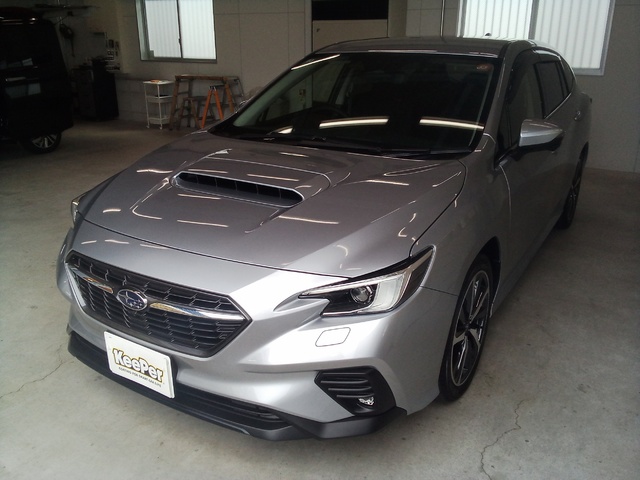 スバル レヴォーグ・Wダイヤモンドキーパー施工例。施工後のツヤと輝きが自慢です|関市・キーパープロショップせき店