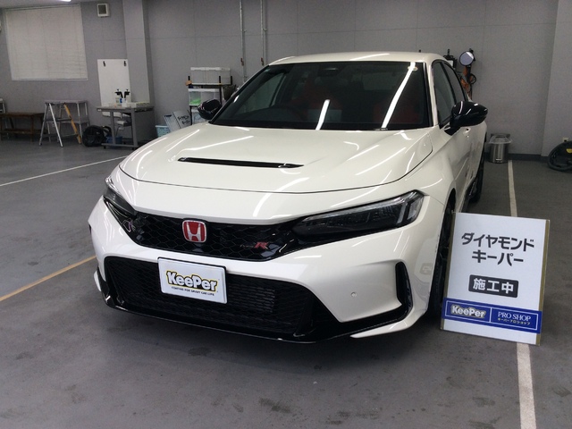 ホンダ　シビック｜EXキーパー施工後のツヤと輝き