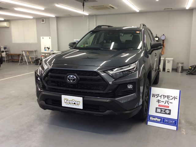 トヨタ　RAV4｜EXキーパー施工後のツヤと輝き