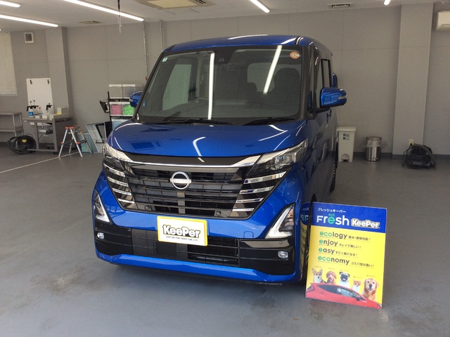 ニッサン　ルークス｜EXキーパー施工後の輝き