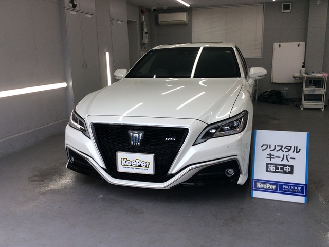 トヨタ　クラウン｜EXキーパー施工後のツヤと輝き