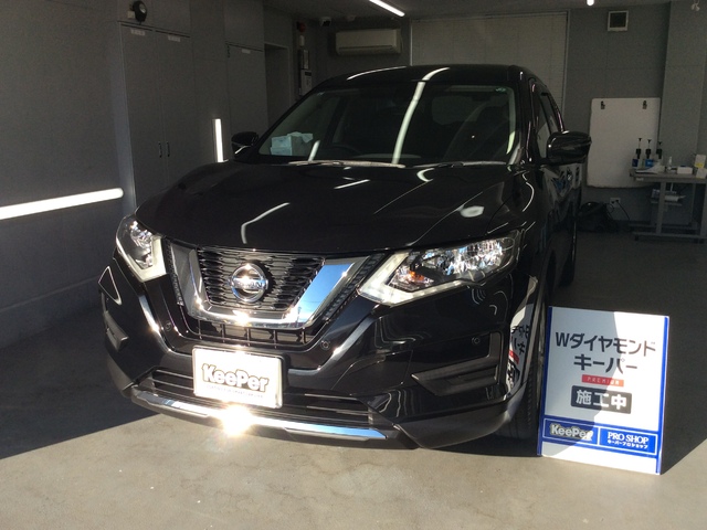 ニッサン　エクストレイル｜EXキーパー施工後のツヤと輝き