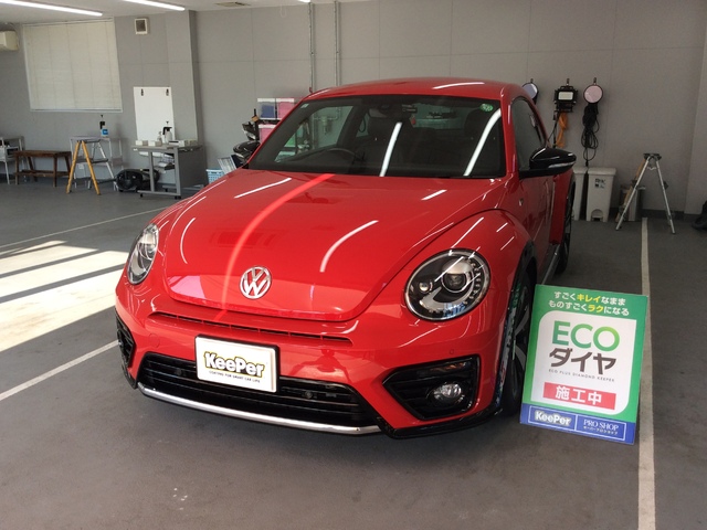 フォルクスワーゲン　ティグアン｜EXキーパー施工後のツヤと輝き