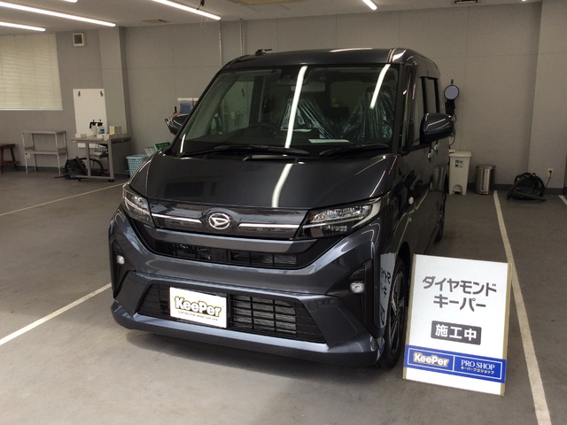 ダイハツ ムーヴ｜EXキーパー施工後のツヤと輝き