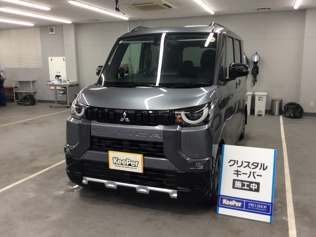 三菱　デリカミニ｜EXキーパー施工後のツヤと輝き