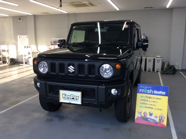 スズキ ジムニー|EXキーパー施工後のツヤと輝き