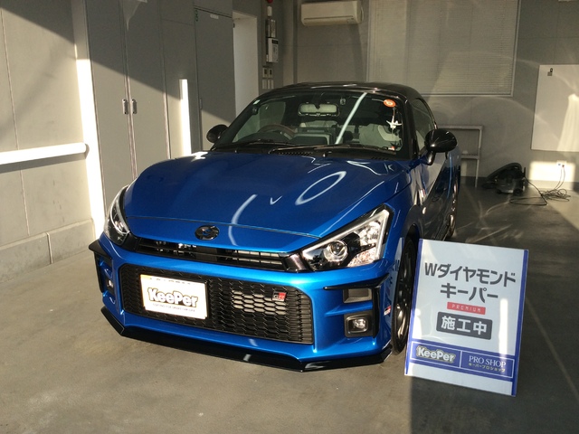 ダイハツ コペン|EXキーパー施工後のツヤと輝き