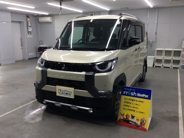 三菱 デリカミニ|EXキーパー施工後のツヤと輝き