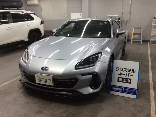 スバル　BRZ｜EXキーパー施工後の輝き