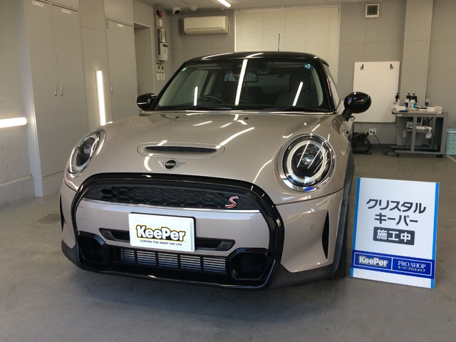 BMW MINI|EXキーパー施工後のツヤと輝き