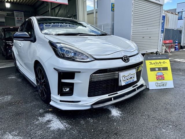 クリスタルキーパー施工車