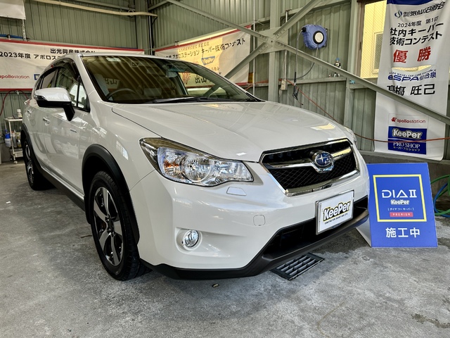 ECOダイヤキーパー施工車