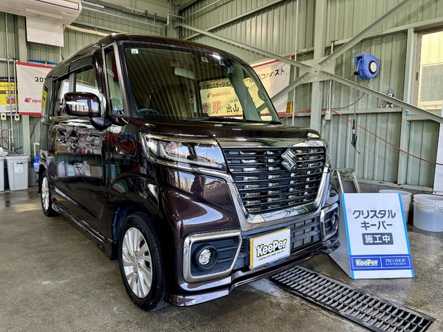 ECOダイヤキーパー施工車