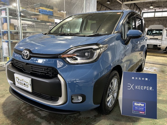 トヨタ シエンタ|ダイヤⅡキーパー施工後のツヤと輝き|函館市 三上モーター商会