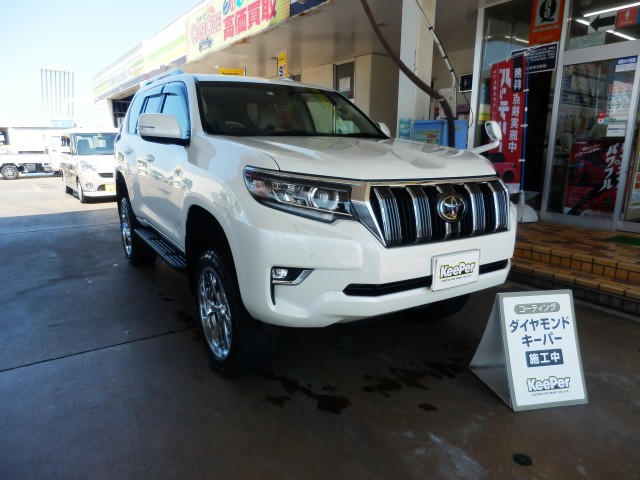 トヨタ ランドクルーザープラド Dr Driveサンポートちわら店 山形県 フォトログ キレイを 長く のカーコーティング