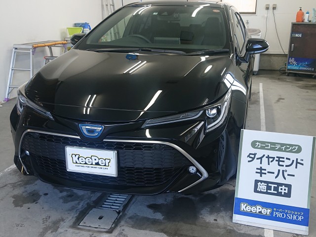 トヨタ カローラスポーツ 白石深谷店 宮城県 フォトログ キレイを 長く のカーコーティング
