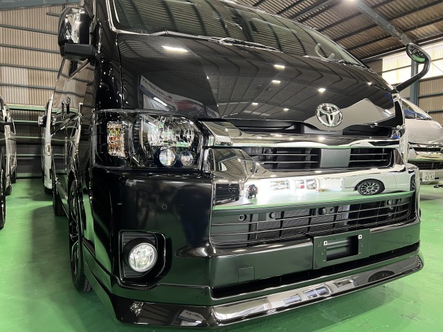 トヨタ ハイエース 軽自動車専門店 軽ラボ 岡山県 フォトログ キレイを 長く のカーコーティング