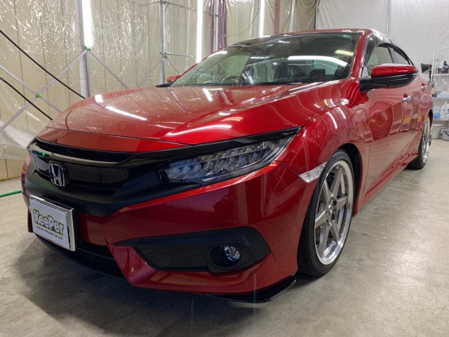 ホンダ シビック エクスチェンジテクニカルサービスセンター 千葉県 フォトログ キレイを 長く のカーコーティング ホンダ シビック エクスチェンジテクニカルサービスセンター 千葉県 フォトログ キレイを 長く のカーコーティング