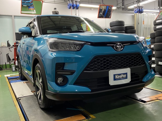 トヨタ ライズ オートバックス狭山店 埼玉県 フォトログ キレイを 長く のカーコーティング