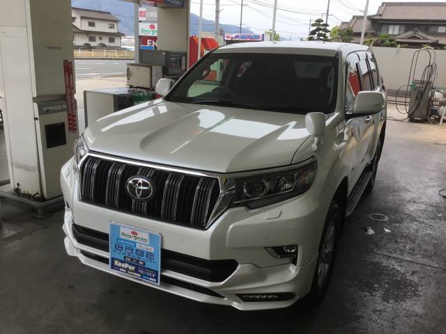 トヨタ ランドクルーザープラド Dr Driveローズガーデン箕島 広島県 フォトログ キレイを 長く のカーコーティング